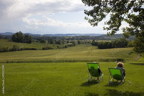 Toscana,la campagna  di Monte San Savino. photo