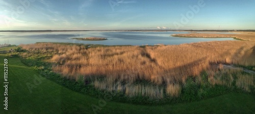 Panoramic view towards the Baltic Sea from Haapsalu