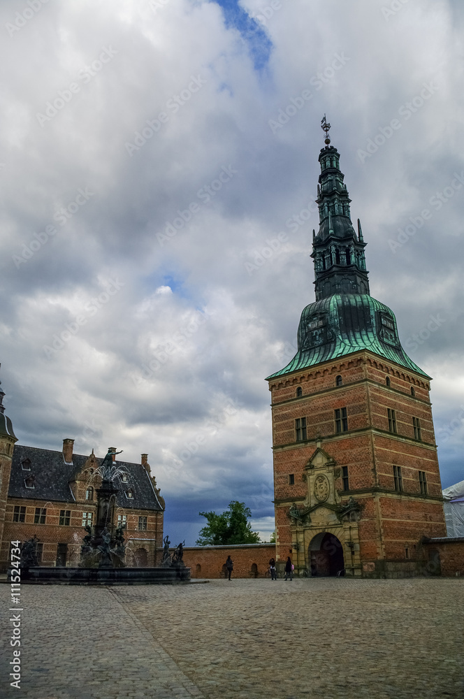 Fototapeta premium Inside Frederiksborg Castle, Hillerod, Denmark