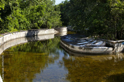 Abandon swimming pool and hottubs full of rain water serive as the perfect environment for mosquitos to breed and the spread of diseases like Zika, Malaria, West Nile