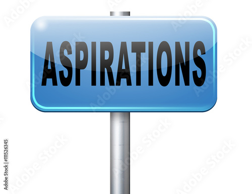Aspirations and future goals and ambition, achieving target goal..