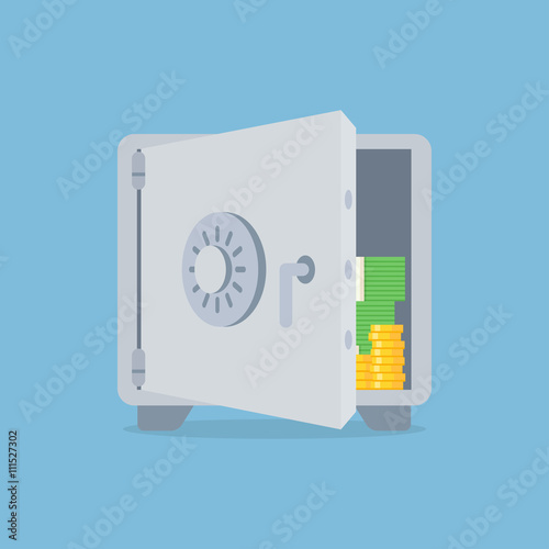 Deposit vector illustration