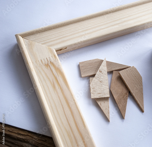 Canvas, Leinwand, Keilrahmen und Spannkeile, Künstlerbedarf photo
