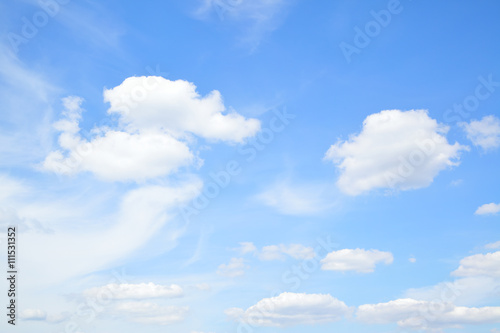 Fototapeta Naklejka Na Ścianę i Meble -  Summer sky with clouds