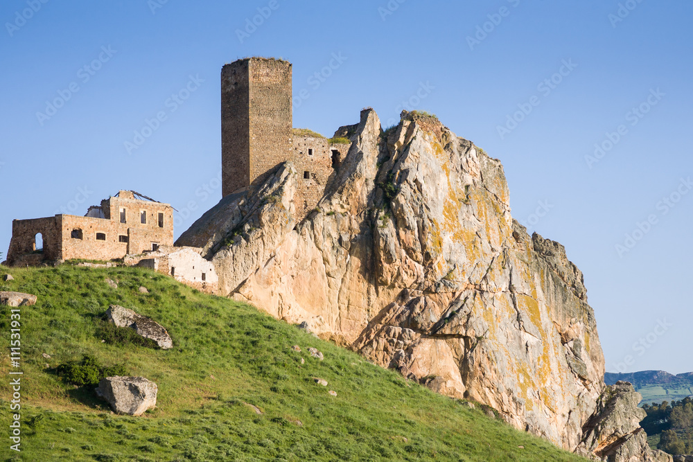Castle Pietratagliata, Aidone, Sicily