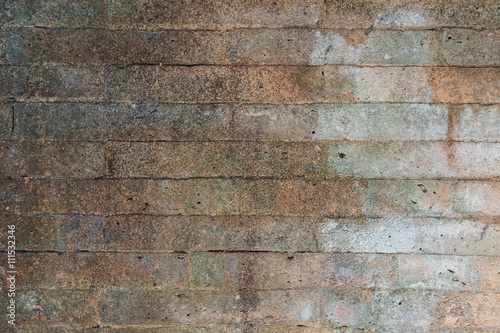 Brick wall texture, outdoor photo
