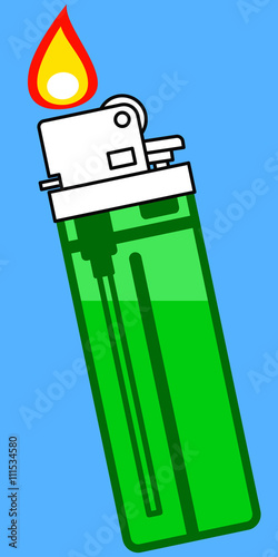 Gas lighter icon