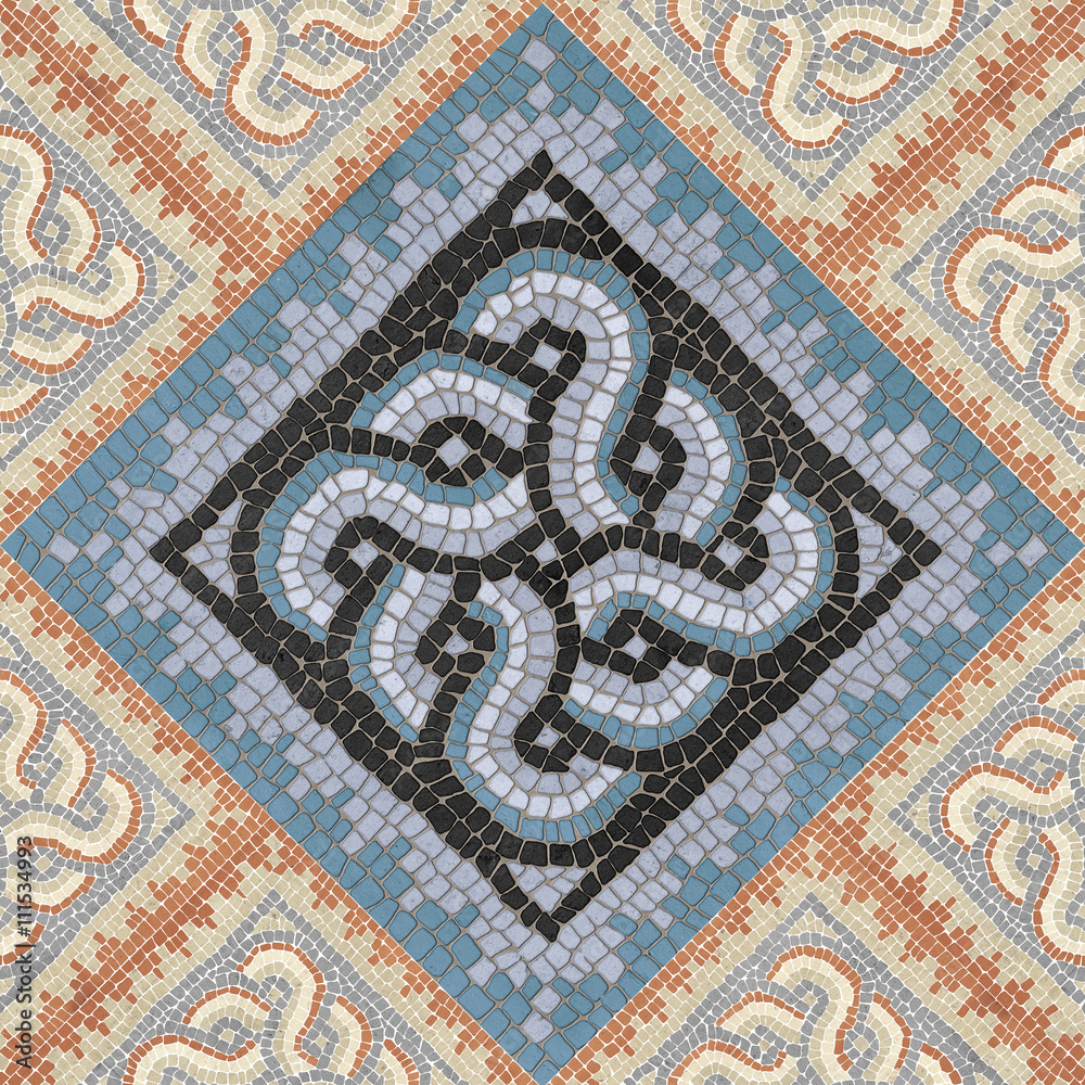 Brown marble-stone mosaic texture. (High.res.) Brown marble-stone mosaic texture. (High.res.)