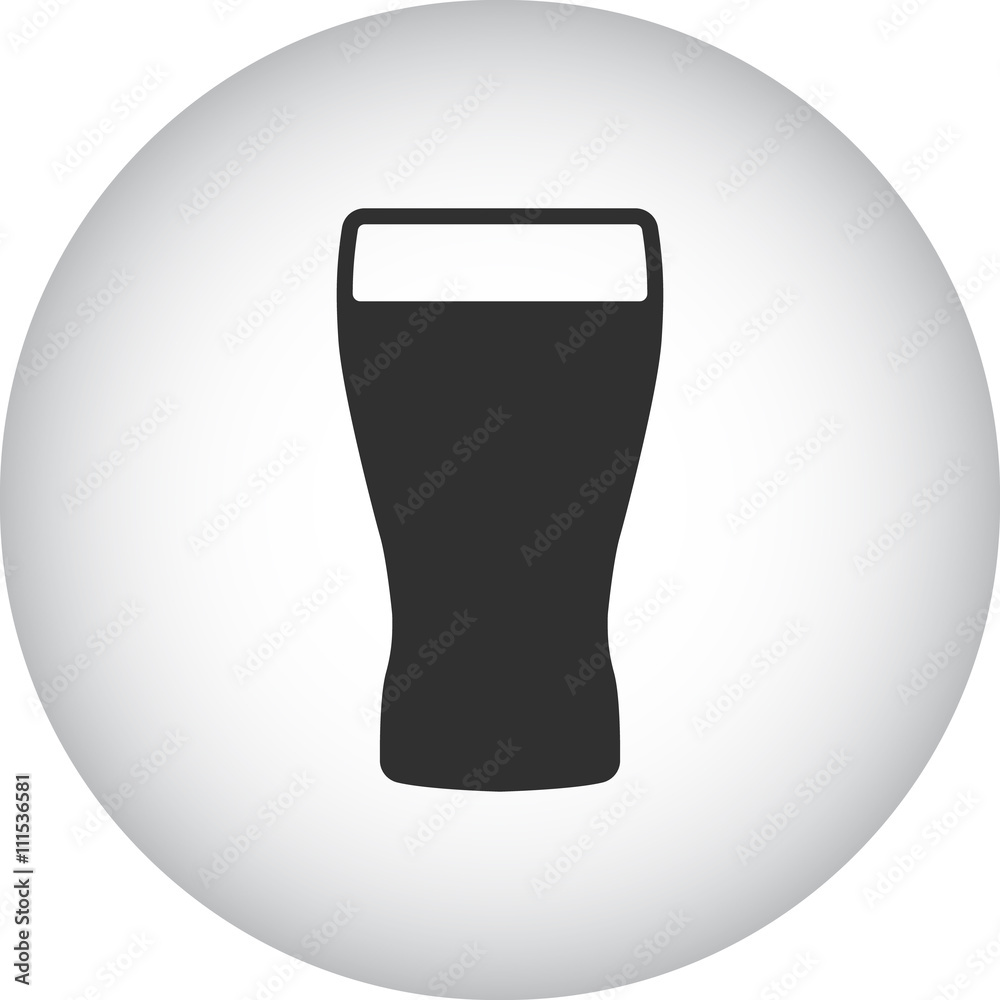 Cola drink glass sign simple icon on background Cola drink glass sign simple icon on background