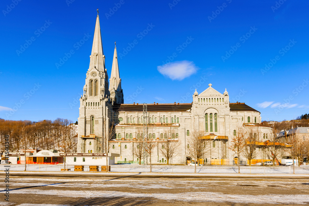 The Basilica of Sainte Anne de Beaupre in Quebec, Canada.