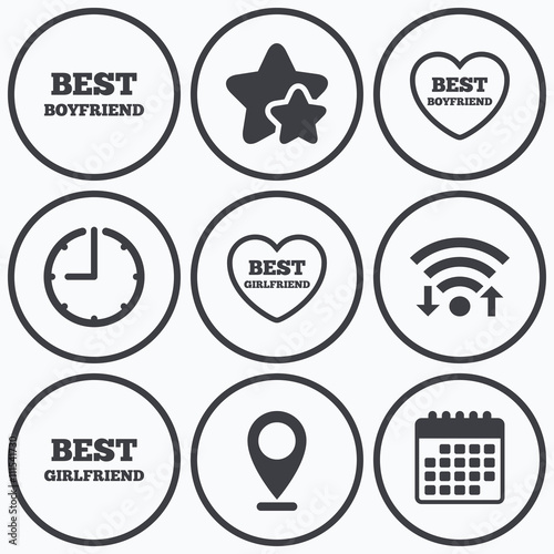 Best boyfriend and girlfriend icons.