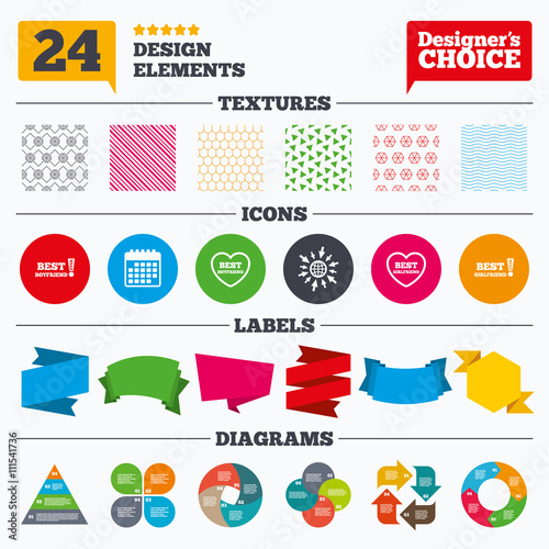 Best boyfriend and girlfriend icons.