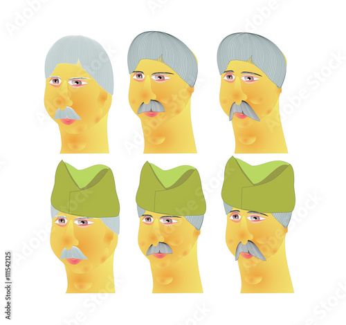 vilager FARMER SOLDIER WARRIOR 