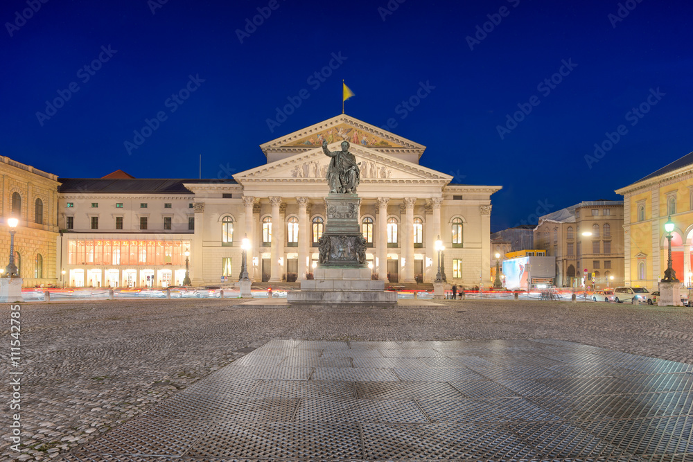 The National Theatre of Munich, Located at Max-Joseph-Platz Squa