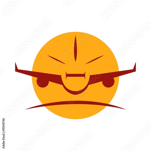 Airplane Logo Icon Vector