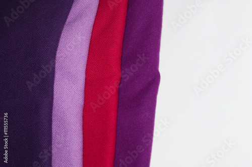 Fototapeta Naklejka Na Ścianę i Meble -  colorful of fabric for t shirt