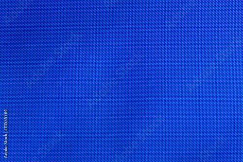 Blue nylon fabric texture photo