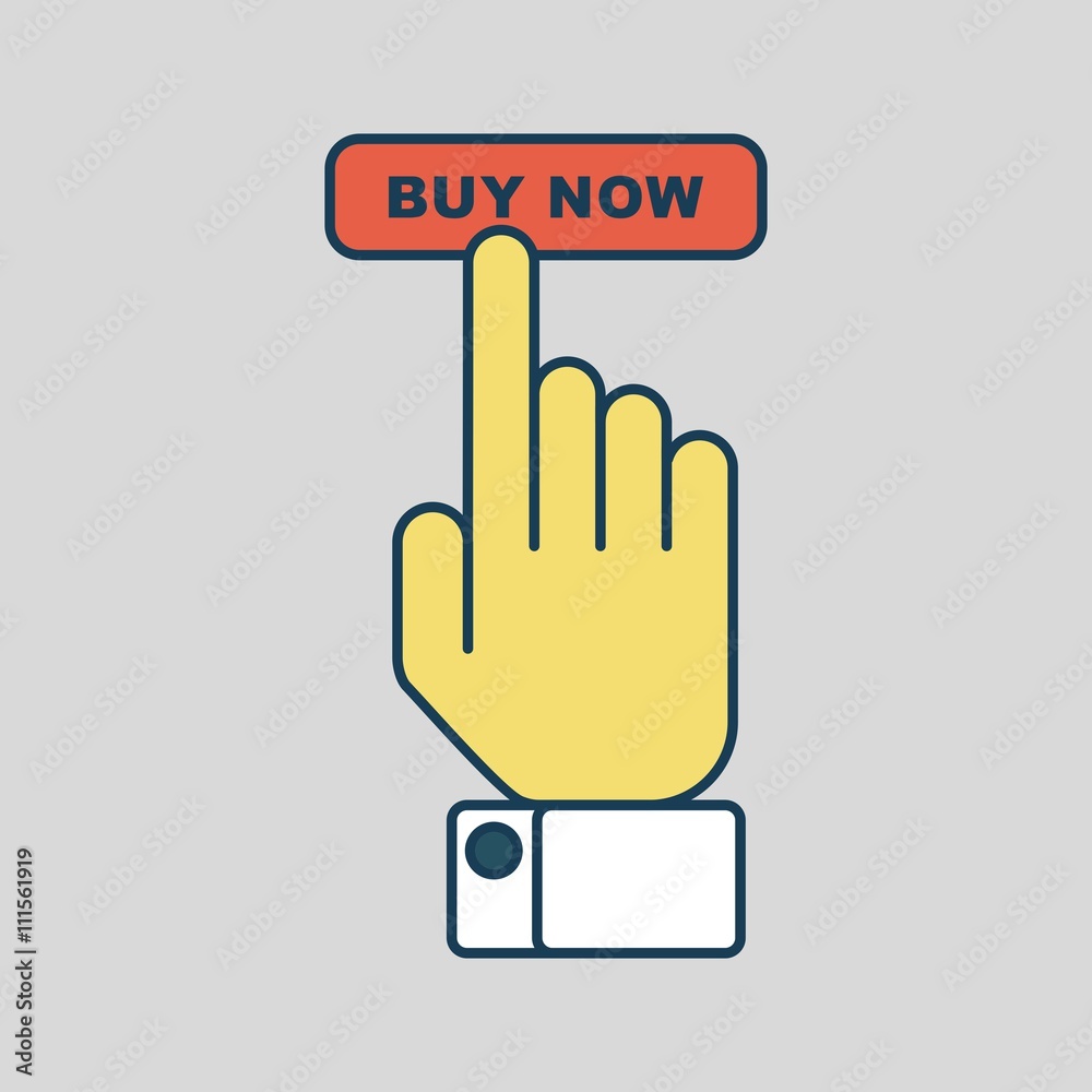Order button to buy now. Icons for mobile marketing and online shopping. Cartoon flat vector illustration. Objects isolated on a background. Order button to buy now. Icons for mobile marketing and online shopping. Cartoon flat vector illustration. Objects isolated on a background.