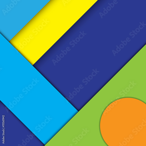 Free Download Abstract modern shape material design style. Material design for background or wallpaper .Vector illustration. - GFXLoad