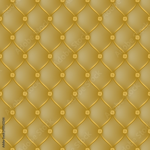 Abstract upholstery dark gold background.