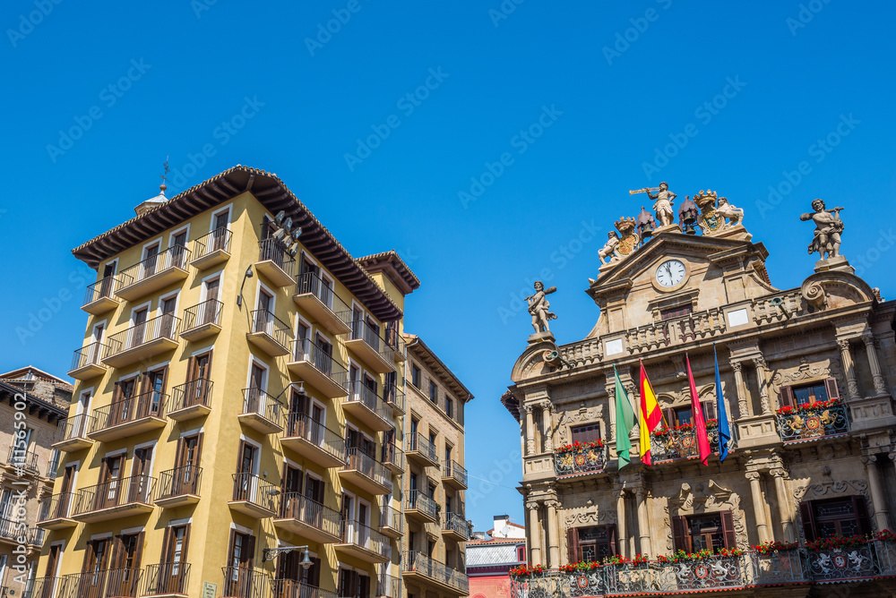Historical Quarter of Pamplona (Spain)