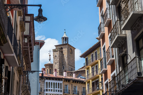 Barrio histórico de Pamplona (España)