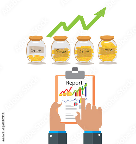 hand watering money plants, concept for making money, investment, getting profit, financial management 