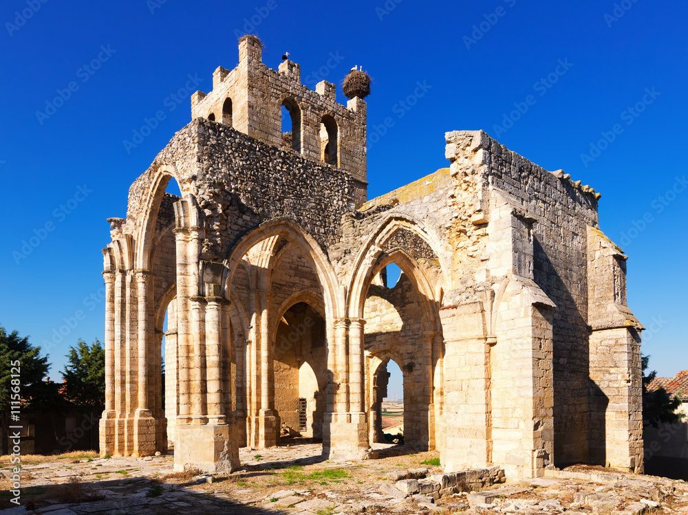 Ruins of the Church of Santa Eulalia in Palenzuela