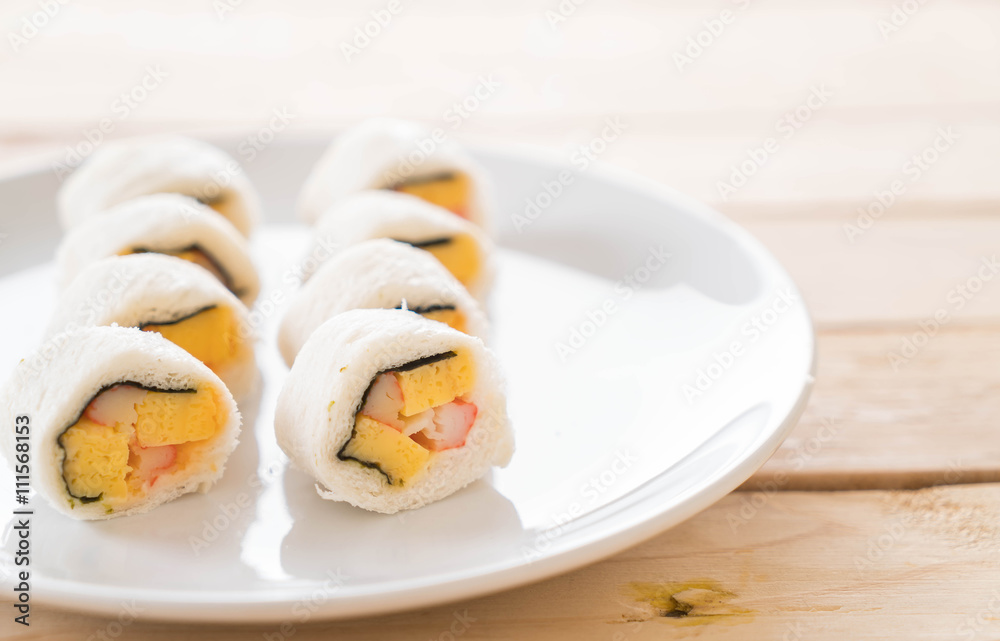 sushi sandwich roll sushi sandwich roll