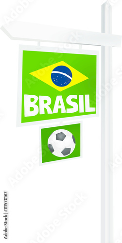 brasil table sign