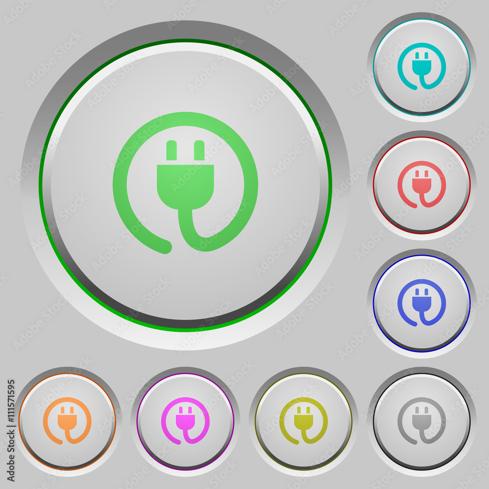 Power cord push buttons Power cord push buttons