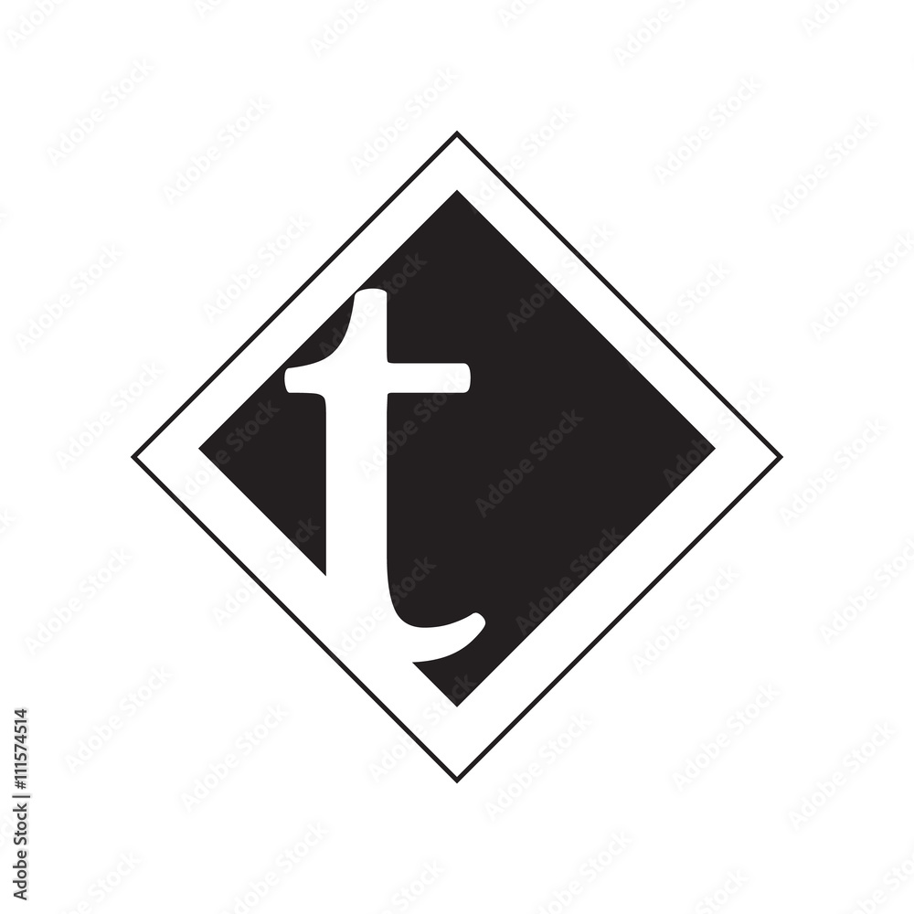 T Logo.. Vector Graphic Business Branding Letter Element Illustration. Cube Negative Space Design. White Background T Logo.. Vector Graphic Business Branding Letter Element Illustration. Cube Negative Space Design. White Background
