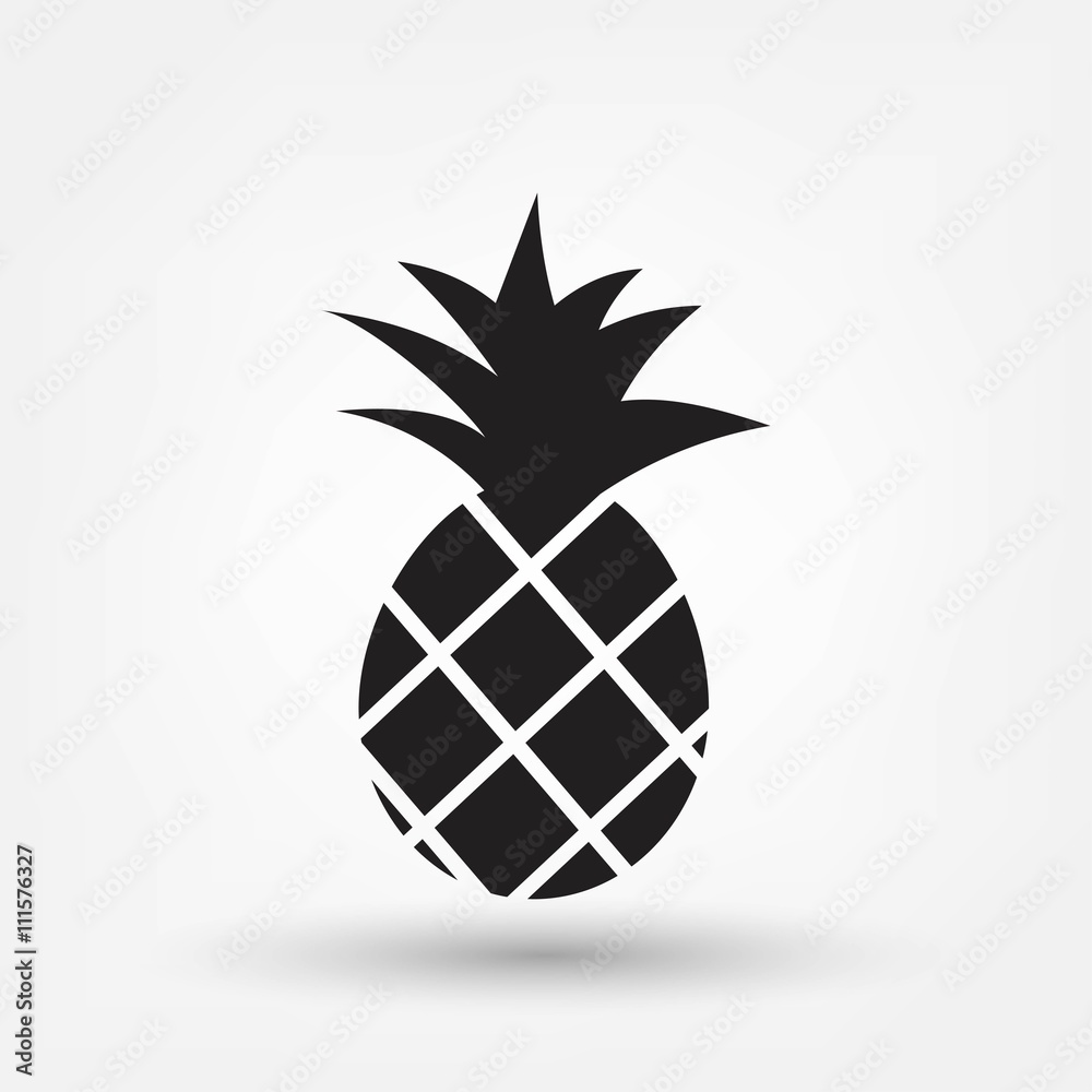 Obraz premium pineapple icon