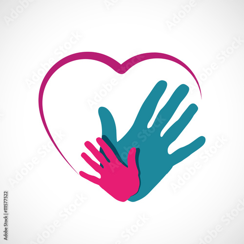 affiche coeur,vecteur