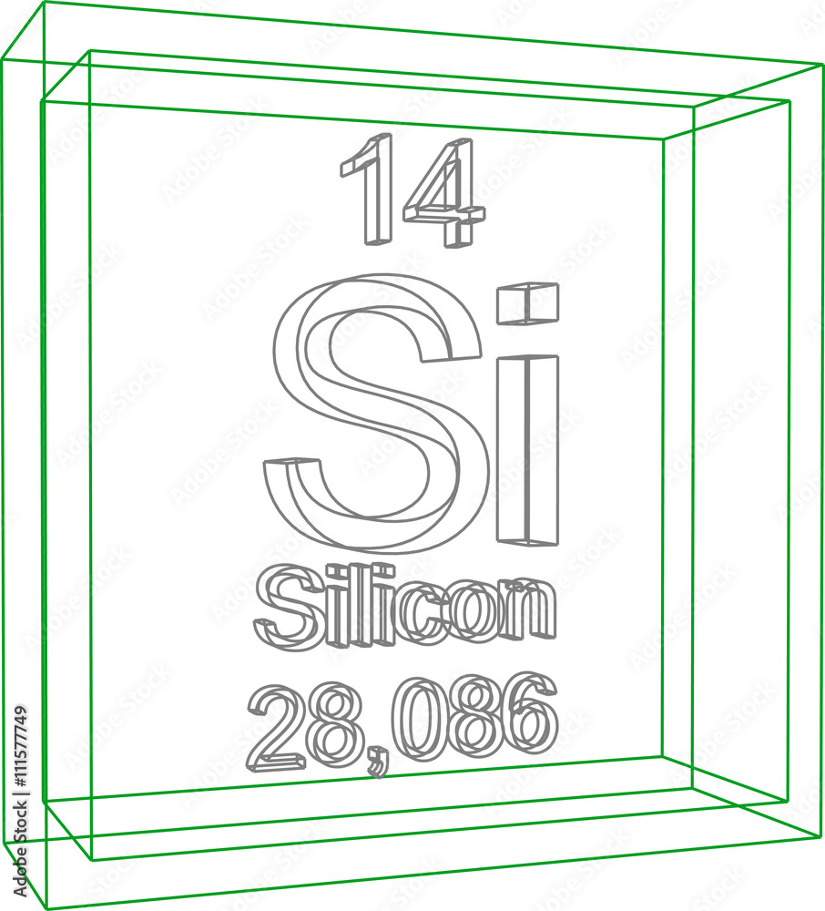 Periodic Table of Elements - Silicon Periodic Table of Elements - Silicon