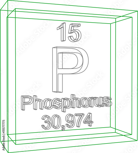 Periodic Table of Elements - Phosphorus