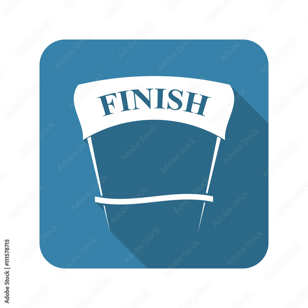Finish simple vector icon Finish simple vector icon