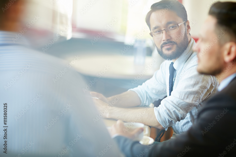 Serious businessman Serious businessman