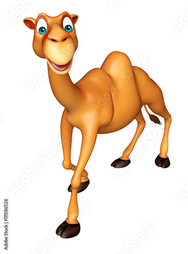 cute Camel funny cartoon character