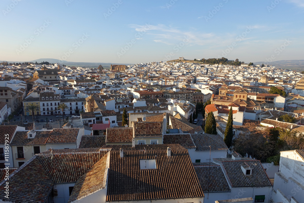 The town of antequera in Andalucia, southern Spain