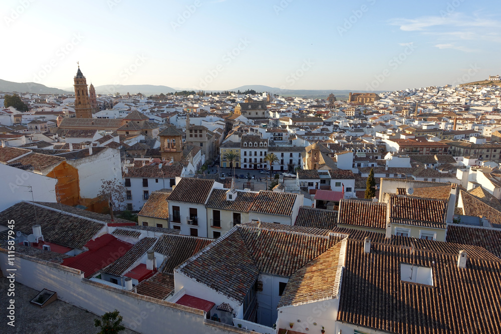 The town of Antequera in Andalucia, southern Spain