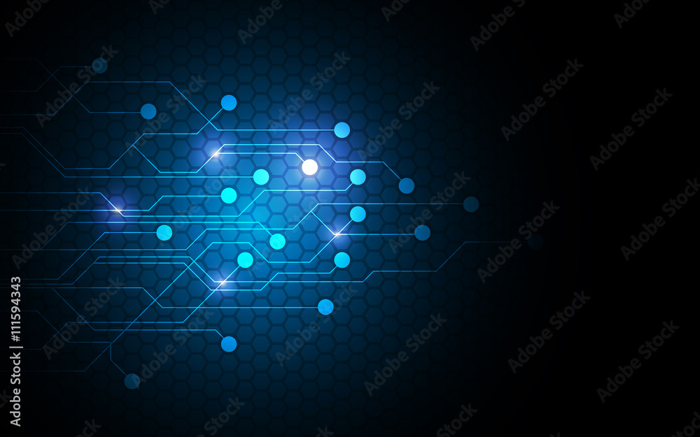 abstract background technology future networking innovation circuit pattern design concept