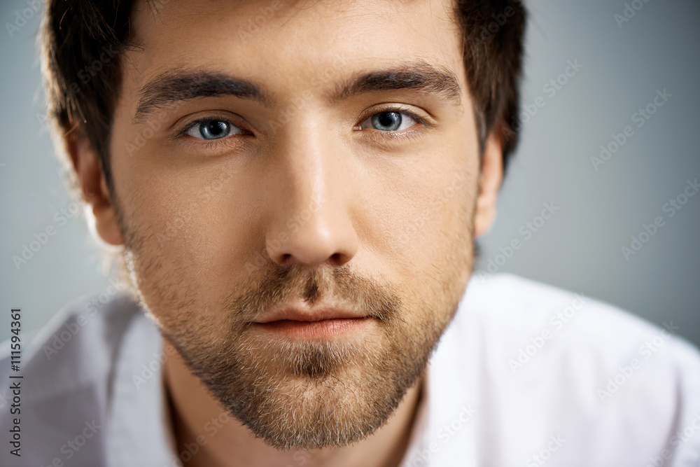 Close up portrait of confident elegant handsome young businessma Close up portrait of confident elegant handsome young businessma