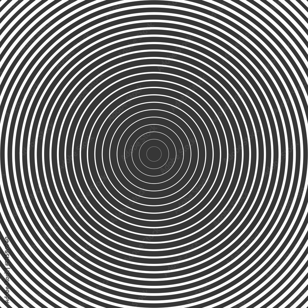 Circle Ring Hypnotic Background. Vector Circle Ring Hypnotic Background. Vector