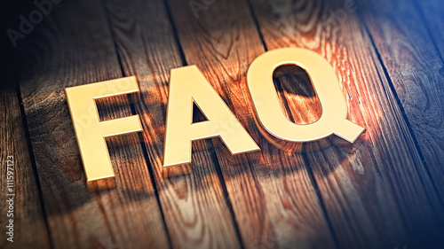 Acronym FAQ on wood planks