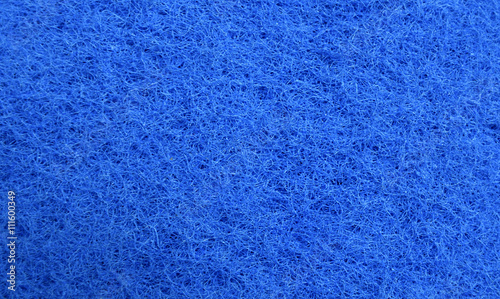 Blue sponge background texture.