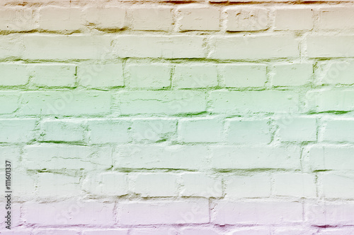 old brickwork paint painted pale
