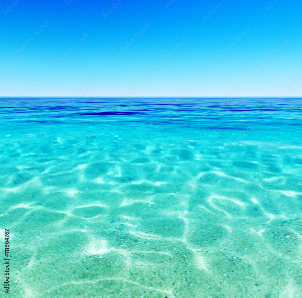 Obraz premium Abstract Design Creativity Background of Blue Sea