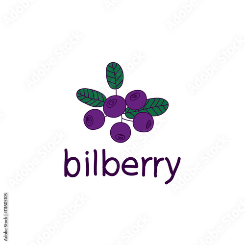 Logo blueberries