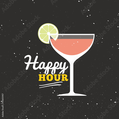 Happy hour label